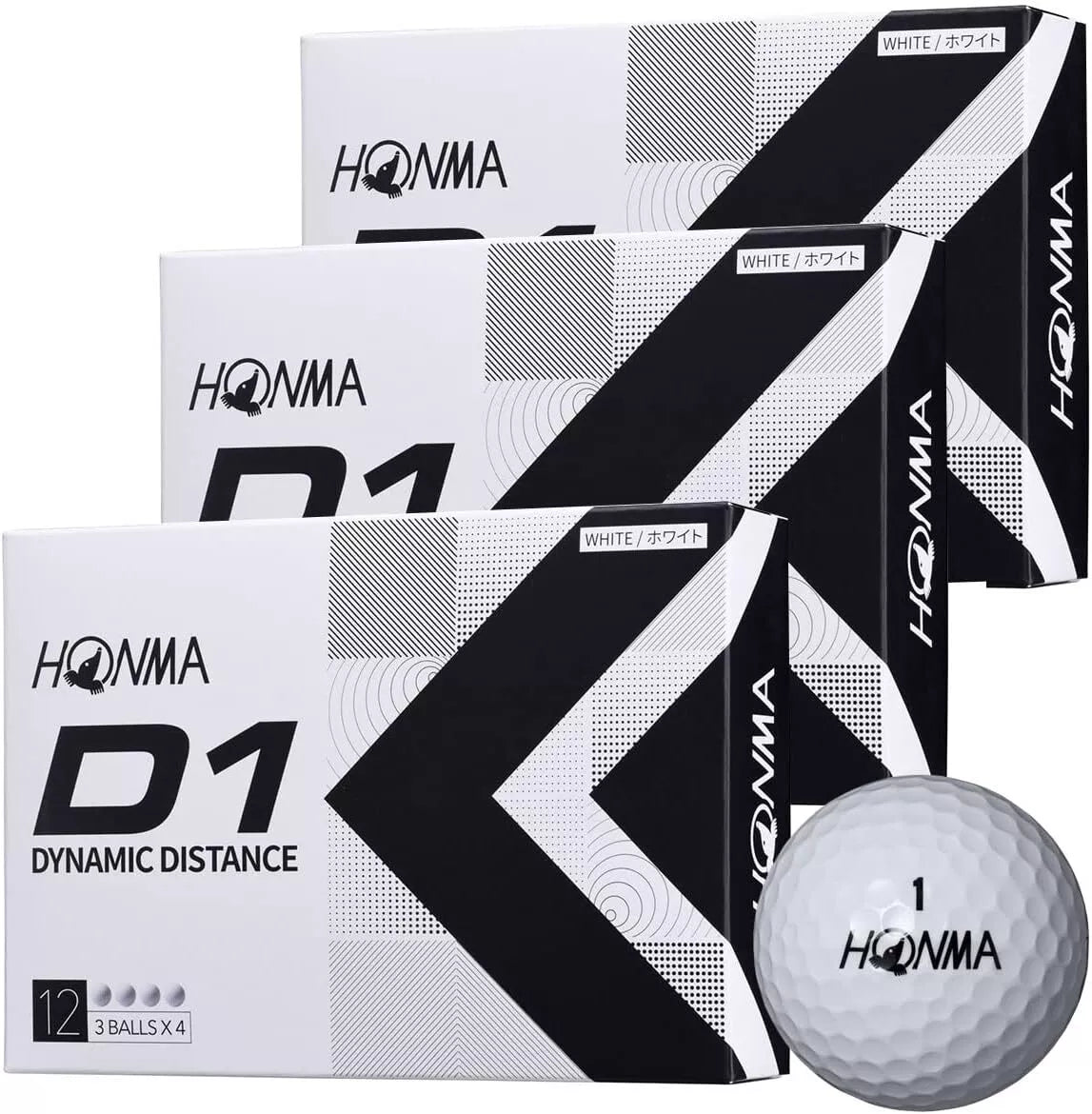 Honma D1 Golf Balls - 3 Dozen!! (36 Balls)